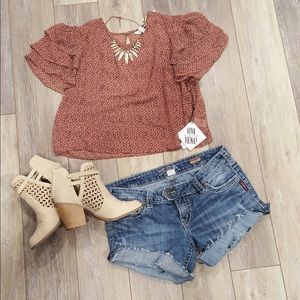 🆕 Sheer patterned crop top from Nordstrom